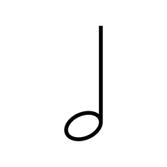 music icon transparent flat png vector image