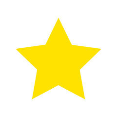 star icon transparent flat vector png image