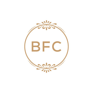 Monogram logo, BFC BEK logo, BFC Elegant logo design, BFC Luxury brand logo, BFC Circular logo frame, BFC Decorative logo, BFC Boutique logo design, BFC Personal brand logo ,BFC Classy logo icon, BFC 