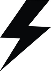 Electricity Bolt Icon Vector Illustration