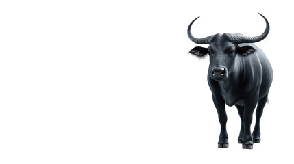Water buffalo Transparent background, PNG