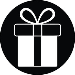 Gift Box Icon Vector Illustration
