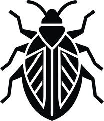 Bug Icon Vector Illustration