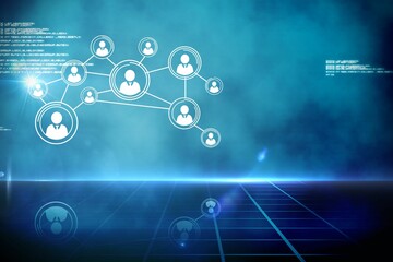 Futuristic technology interface