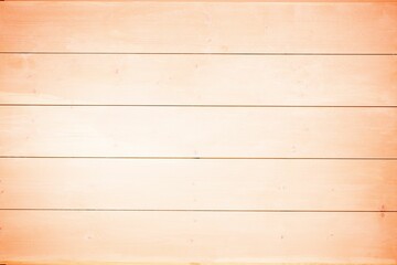 Light wooden planks are forming tabletop in flat design, showing grain patterns, knots, seams