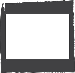Obraz premium Squares decorative frame with in rectangle border for card, tag, invitation