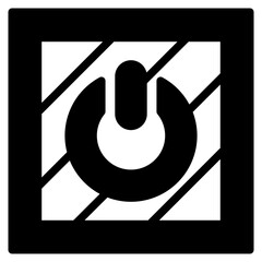 Off outline mixed icon