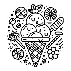 Ice Cream Cone: A Sweet Summer Treat