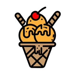 Delicious Ice Cream Cone: A Sweet Summer Treat