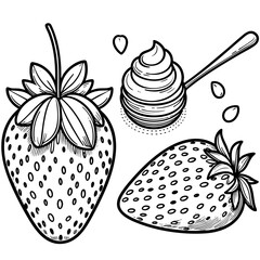 Sweet Strawberry Cream Dessert: Yummy Berry Treat Recipe
