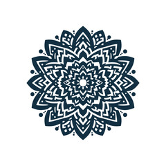 mandala pattern vector silhouette clip art background design illustration