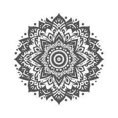mandala pattern vector silhouette clip art background design illustration