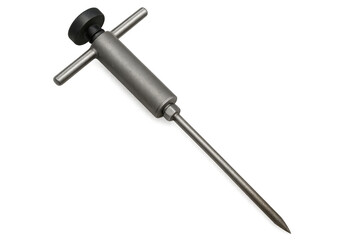 Grease gun filling coupling isolated on transparent background, ideal for automotive and industrial uses