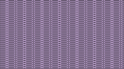 Purple abstract seamless pattern with horizontal black lines and geometric shapes for modern design
