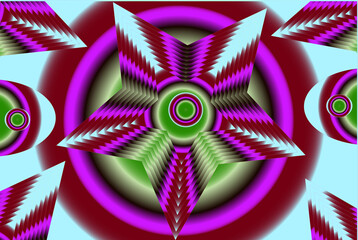 Pattern Background Colorful Graphics Design