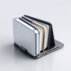 3D portable foldable laptop with cutting-edge technology for easy storage and mobility.