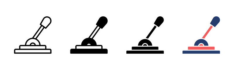 Control Lever icon sheet multiple style collection © santerabos