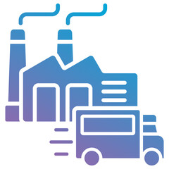 Obraz premium Distribution Icon