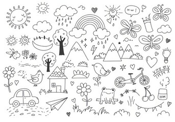 Whimsical doodles collection