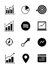 Business icons set (4)