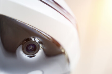 Car blind zone camera
