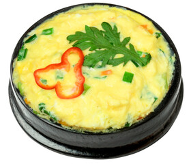 Korean Steamed Egg in Hot Stone Bowl