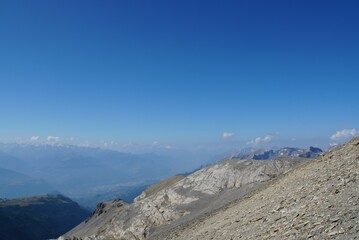  view of Pointe de la Plaine Morte - Switzerland
