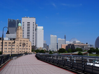 横浜　みなとみらいの風景