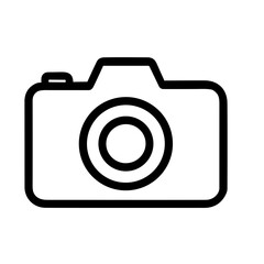 Simple Lineart Camera Device Electronic Photography Outline Icon