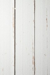 Fototapeta premium White painted wood with visible grain, rustic charm, grain, boards, distressed wood