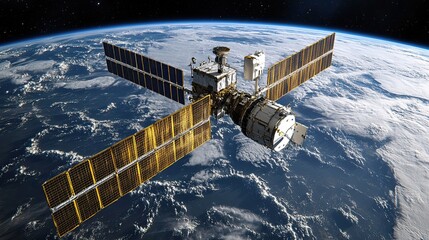 Telecommunication satellite data and Earth mapping tools. 