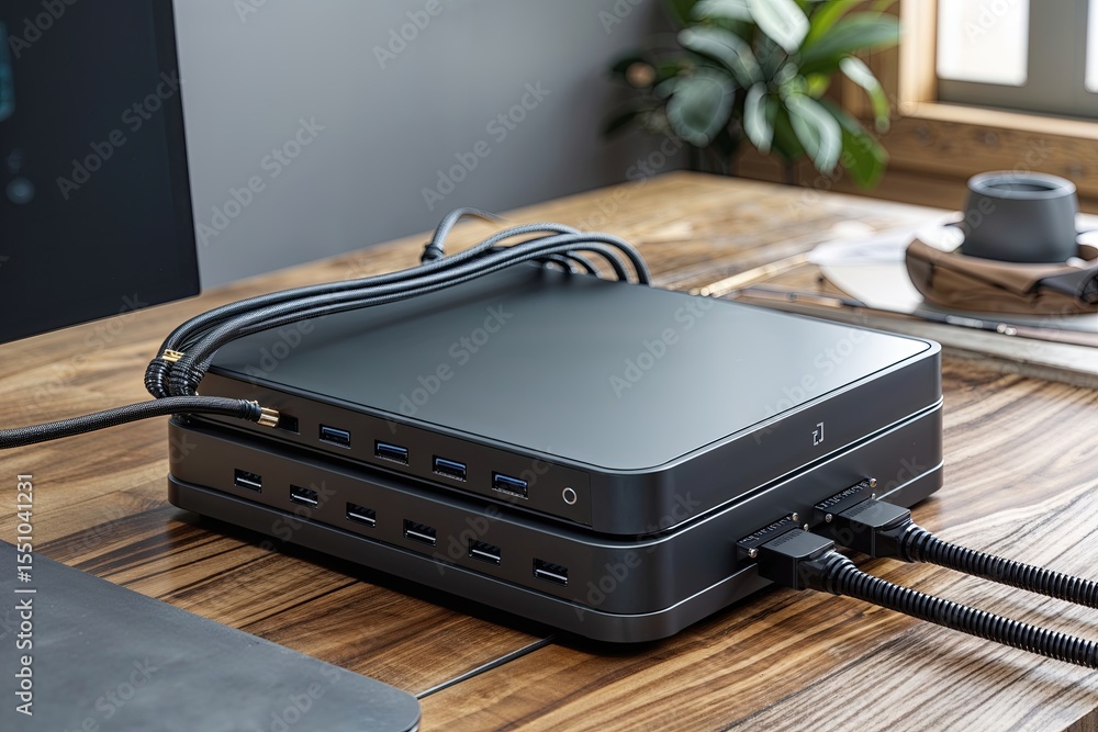 Aufkleber modern cloud storage system with modular connection cables