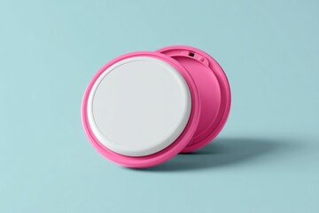 3D cartoon pop socket mockup featuring a blank area for your custom branding or logo design.