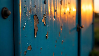 Aged Vertical Surface with Cracked Deep Blue Paint Texture – Grunge Background

Weathered Wall with Peeling Deep Blue Paint – Vintage Texture Close-Up

Distressed Blue Paint on Old Wooden Surface – Ru
