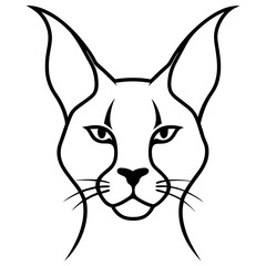 vector illustration of a wolf