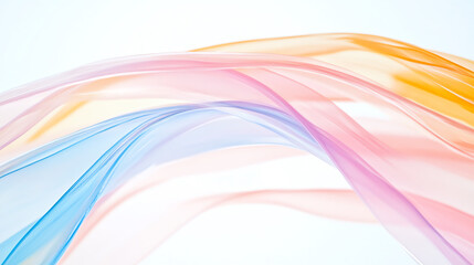 Abstract colorful waves create a dynamic and vibrant visual suitable for backgrounds, designs, and digital art projects.