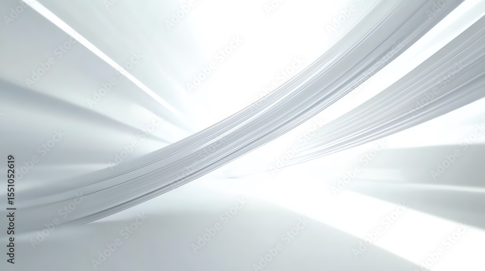 Poster Abstract light trails create a dynamic and modern composition, inspiring creativity and innovation in design projects.