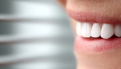 Smiling teeth close-up