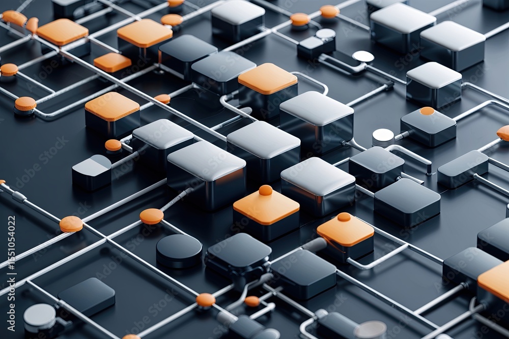 Poster modern network design features for streamlined technology visualization