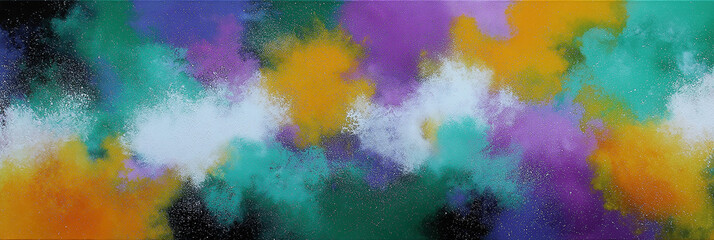 abstract colorful water colour background banner