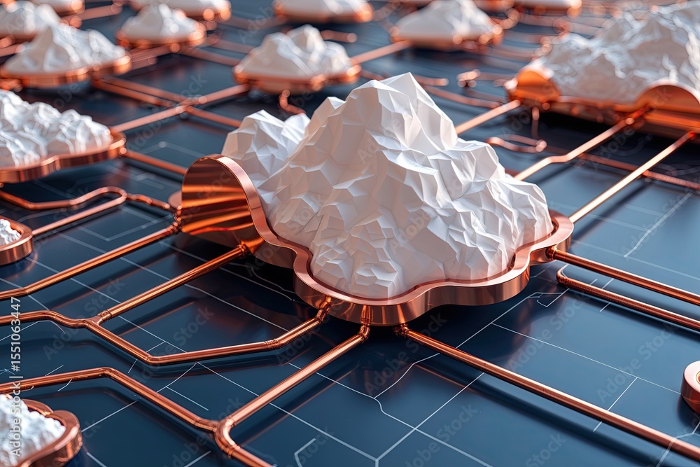 Poster advanced cloud signal technology with copper integration for next generation information infrastruct