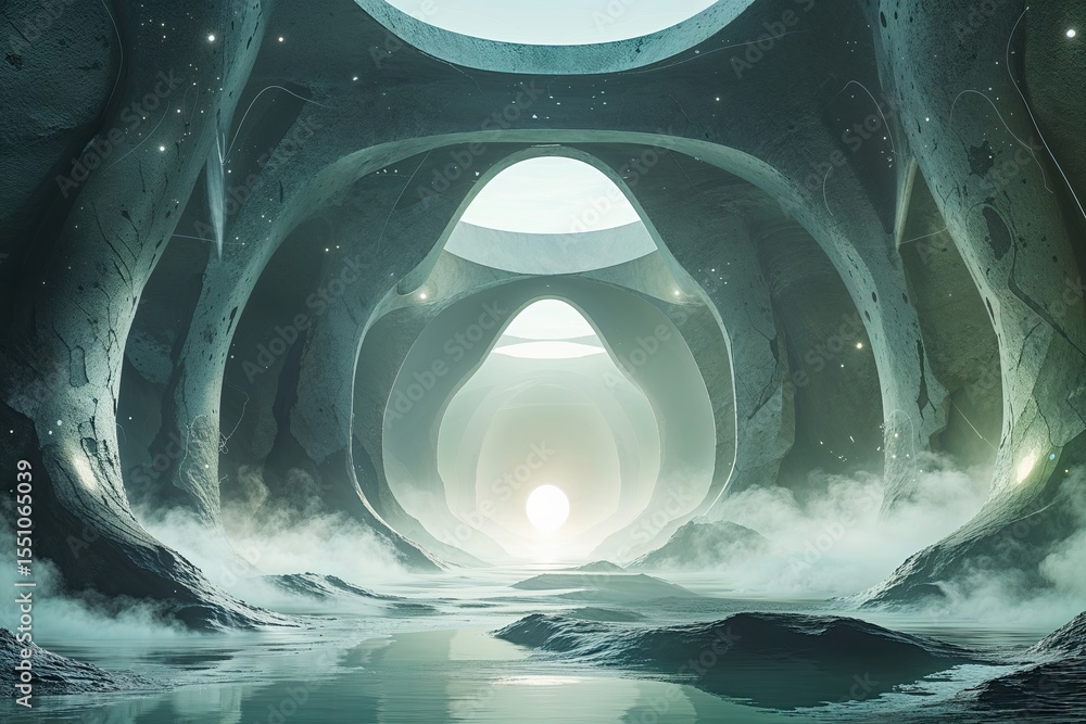 Poster eco-friendly data stream architecture for otherworldly vapor design exploration