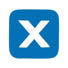 Obraz premium Modern Messaging App Logo — Flat Style Vector Icon, A sleek and modern vector logo representing a social media application. Perfect for mobile UI/UX, branding, and digital platforms.