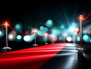 Red carpet under spotlight (1)