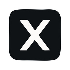 Fototapeta premium Modern Messaging App Logo — Flat Style Vector Icon, A sleek and modern vector logo representing a social media application. Perfect for mobile UI/UX, branding, and digital platforms.