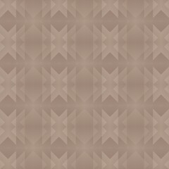Seamless symmetrical geometric pattern with rhombus design as background.