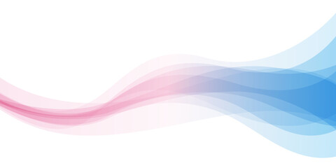 波型グラデーション背景素材