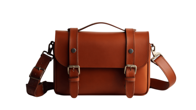 A matte finish minimalist camera bag, white background --ar 16:9