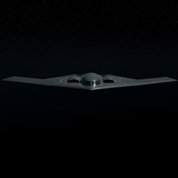 a bomber military aircraft a flight seen from above