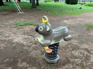 Playground equipment in the park　遊具